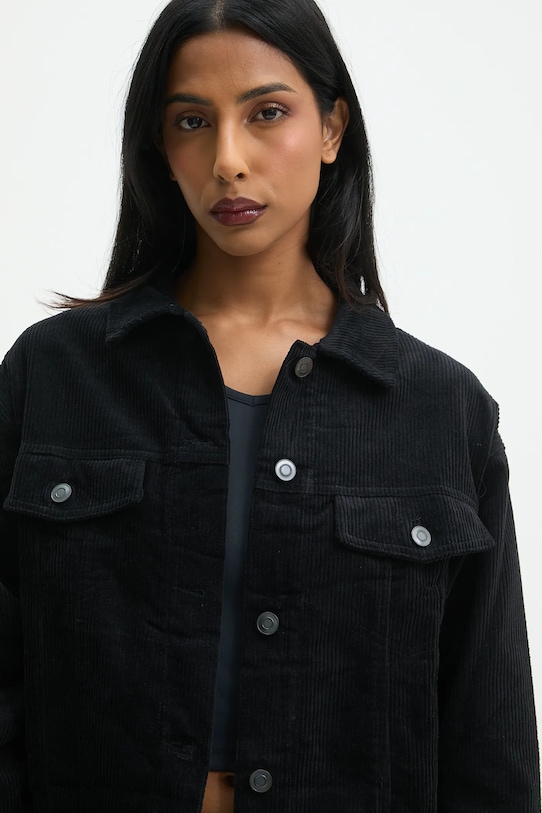 Answear.LAB kurtka sztruksowa czarny 62912.flk