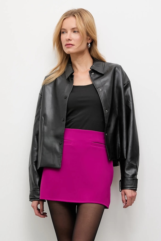 Bunda Answear.LAB nezateplené černá 4802.iak