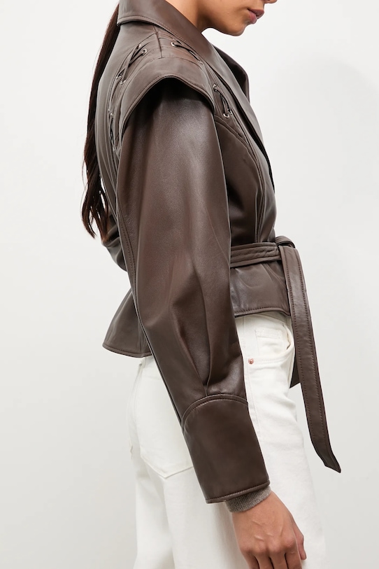 Answear.LAB kurtka skórzana WA25-KUD053