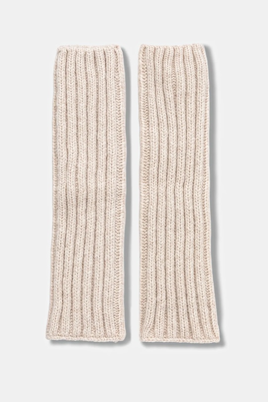Answear.LAB scaldamuscoli con lana ocieplacze na kostki beige WA25