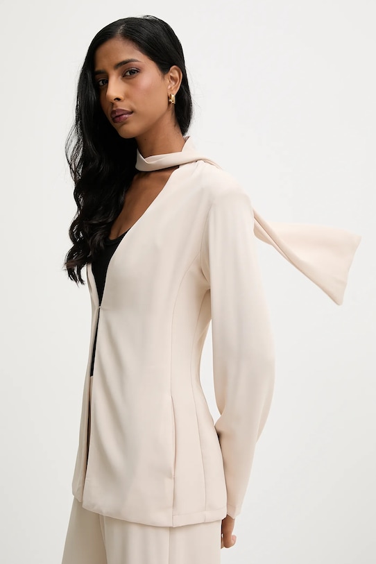 Пиджак Answear.LAB с подкладкой бежевый 93020