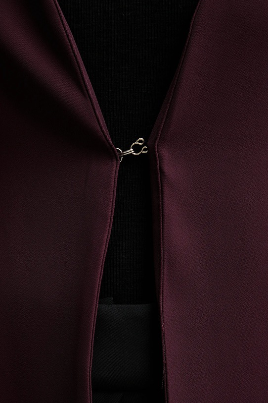 Answear.LAB marynarka 93020 bordowy