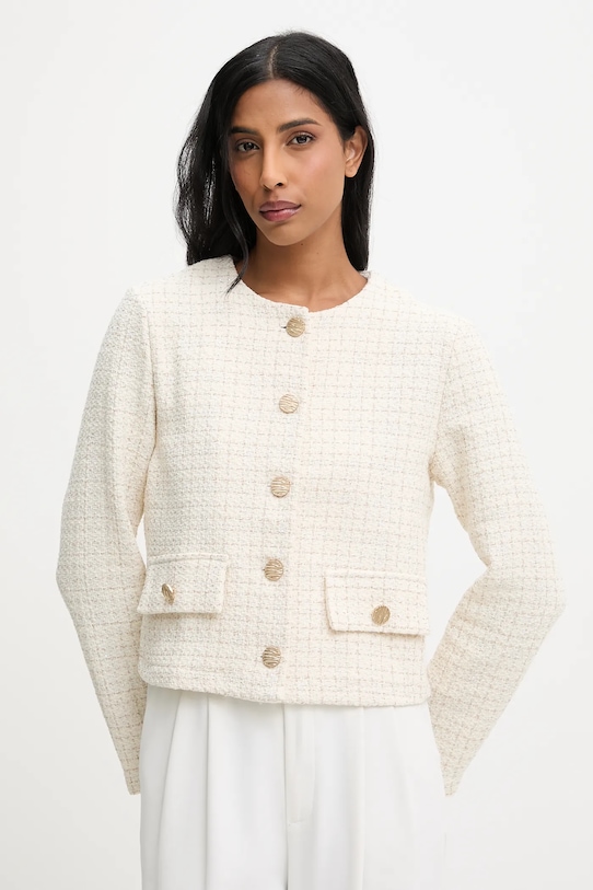 Піджак Answear.LAB без підкладки бежевий 55014