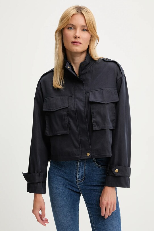 Bunda Answear.LAB nezateplené námořnická modř MA1332