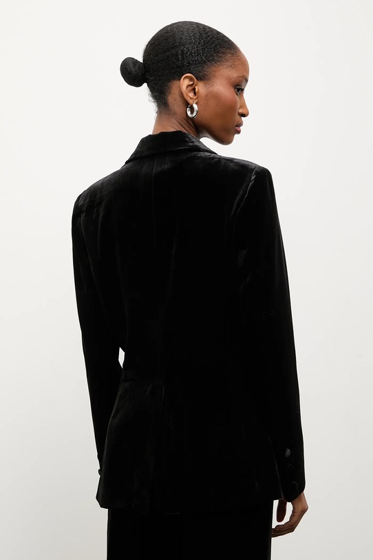 Odzież Answear.LAB marynarka welurowa 3079 czarny
