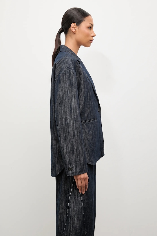 Answear.LAB blazer jeans 2839 blu navy