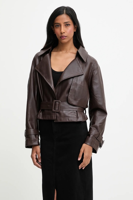 Answear.LAB geaca ramones cu captuseala maro B9601.ILK