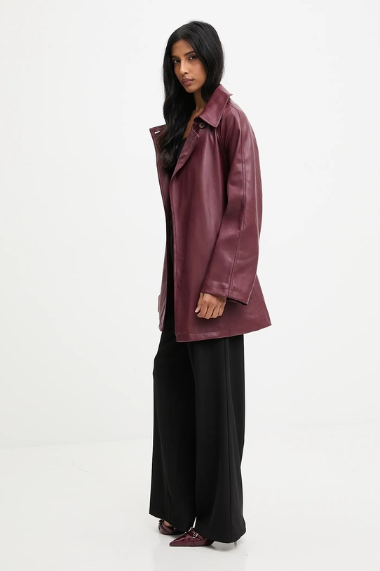 Bunda Answear.LAB burgundské B9666.ILK