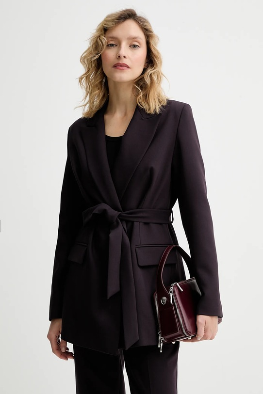 Answear.LAB marynarka tkanina fioletowy CK0825.TOS