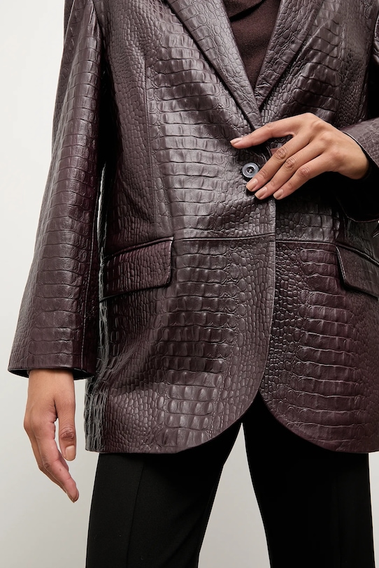 Answear.LAB marynarka skórzana WA25-MKD044