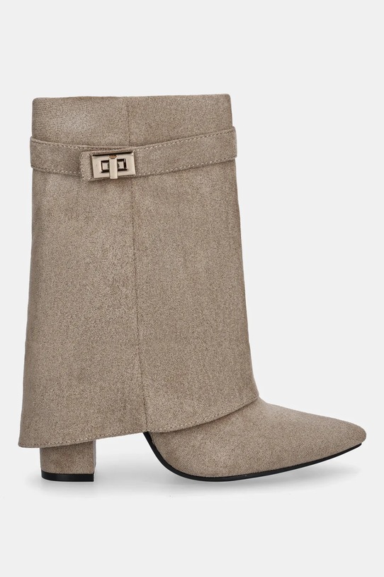Answear.LAB botki Ranger3micro brązowy WA25