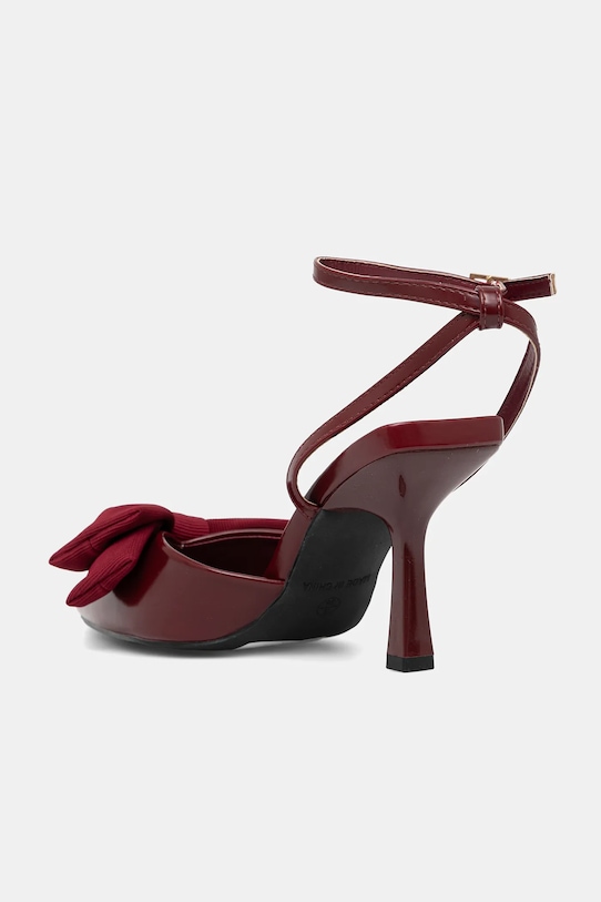 Obuwie Answear.LAB szpilki SALADO 99 bordowy