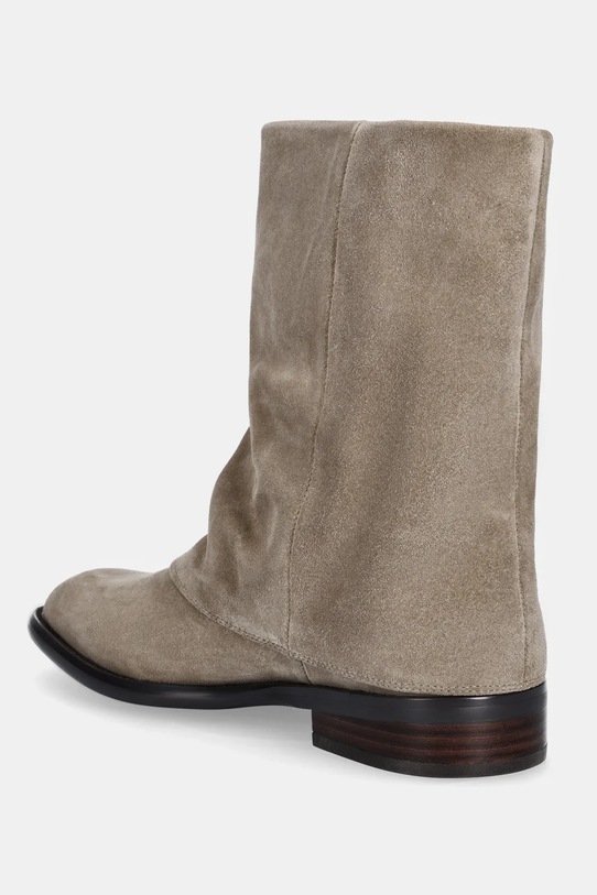 Obuwie Answear.LAB botki zamszowe LT24037D-602 beżowy