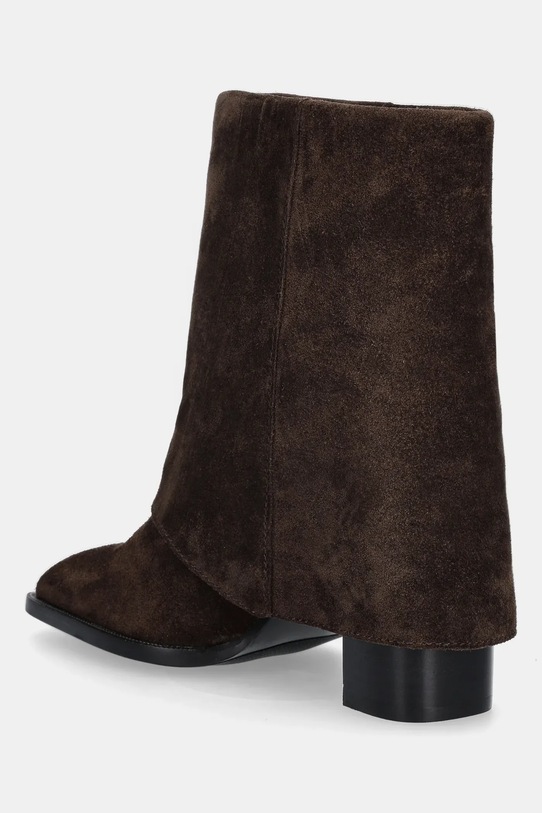 Încălțăminte Answear.LAB cizme din piele intoarsa LT951K-695 maro