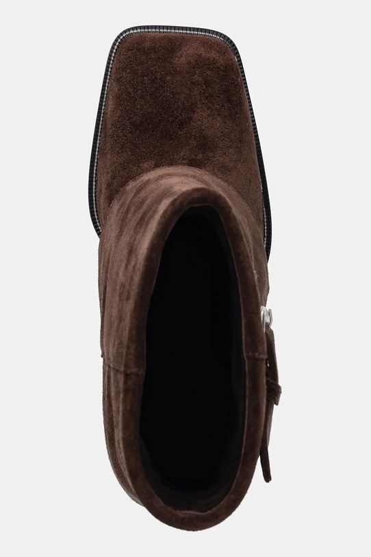 Answear.LAB cizme din piele intoarsa maro LT951K-695