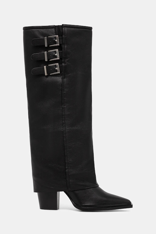 Answear.LAB ghete de piele LT636-1651 negru WA25