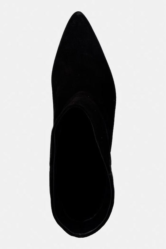 Gležnječe od brušene kože Answear.LAB WA25-OBD029 crna