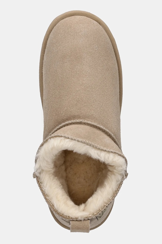 Замшеві чоботи Answear.LAB бежевий AW.25.8