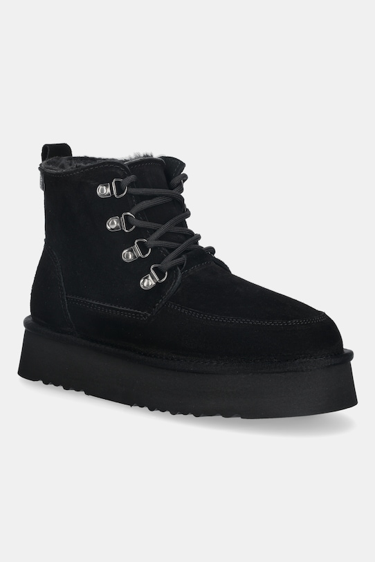 Answear.LAB cizme de zapada din piele intoarsa izolat negru AW.25.1