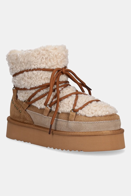 Answear.LAB śniegowce brak zapięcia brązowy AW.25.2