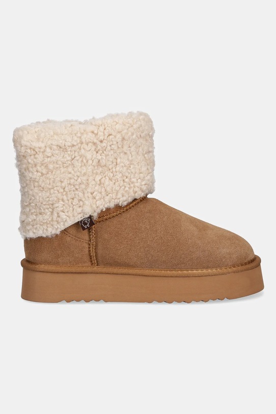 Answear.LAB śniegowce zamszowe AW.25.12 brązowy WA25