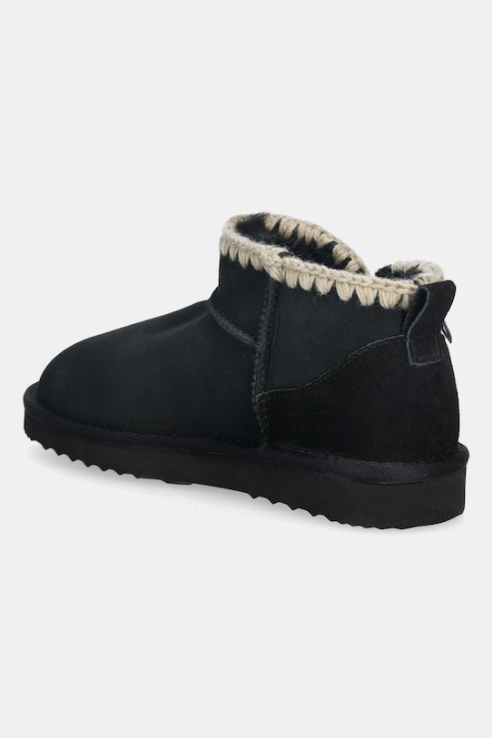 Încălțăminte Answear.LAB cizme de zapada din piele intoarsa AW25.8.A negru