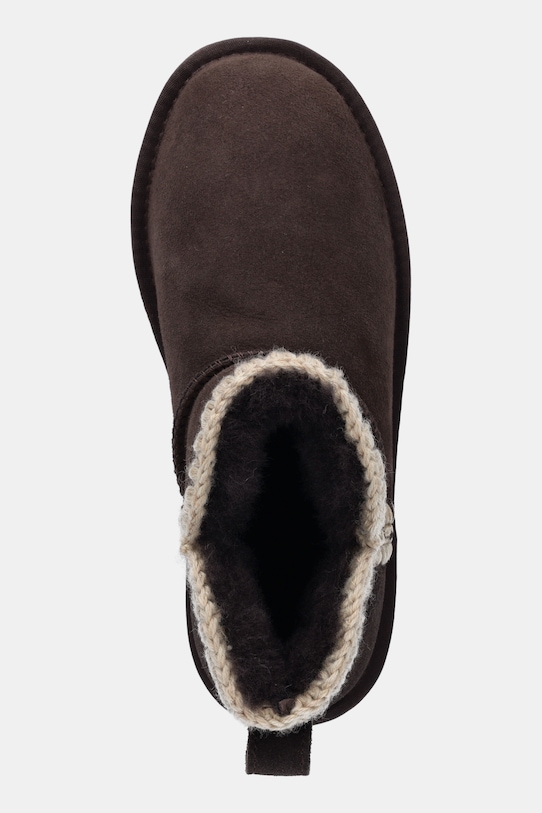 Answear.LAB cizme de zapada din piele intoarsa maro AW25.14.A