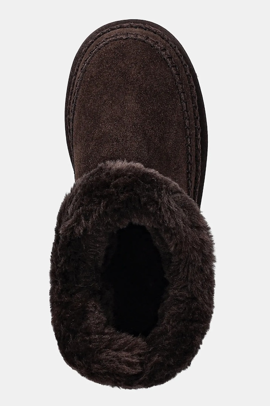 Answear.LAB śniegowce zamszowe brązowy AW.25.14.A