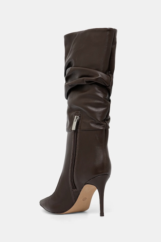 Answear.LAB stivali in pelle marrone 195106C