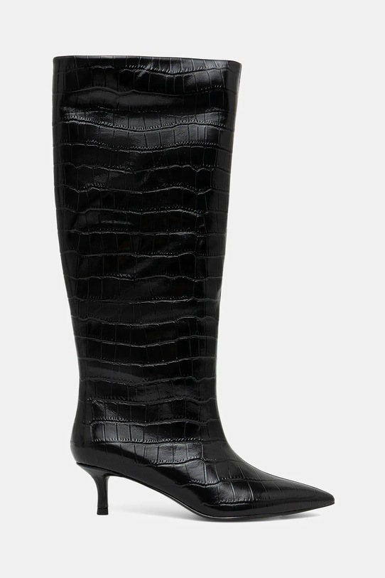 Кожаные сапоги Answear.LAB V1523-315-1 чёрный WA25