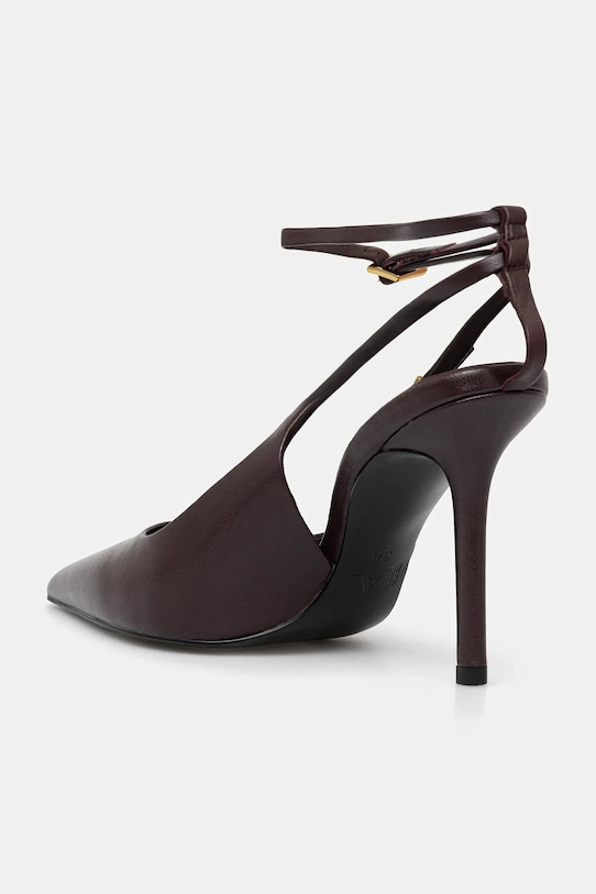 Answear.LAB szpilki skórzane bordowy V2178-21-3