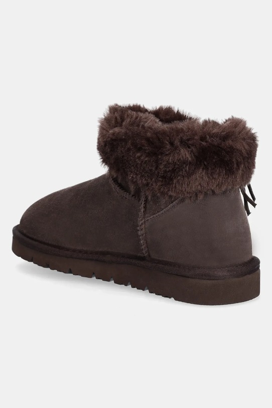 Obuwie Answear.LAB śniegowce zamszowe AW.25.5.A brązowy