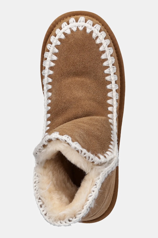 Замшеві чоботи Answear.LAB коричневий TX-2309004.cjk