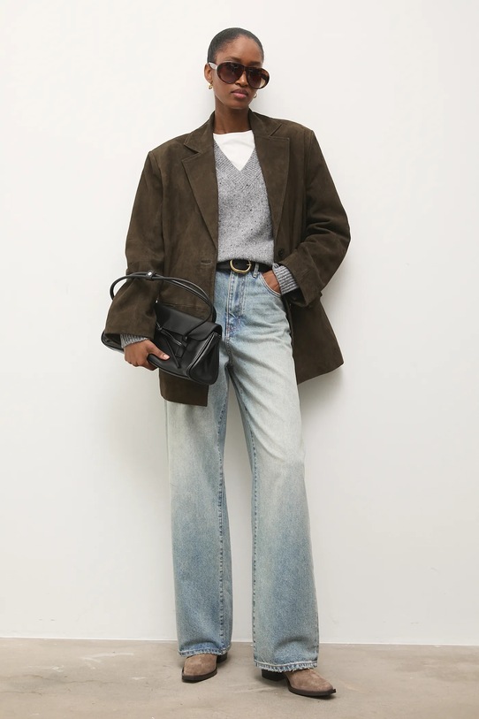 Answear.LAB botine din piele intoarsa 50109