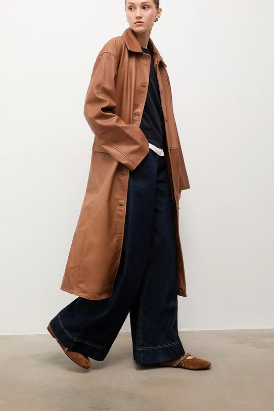 Balerinke od brušene kože Answear.LAB 7221-25