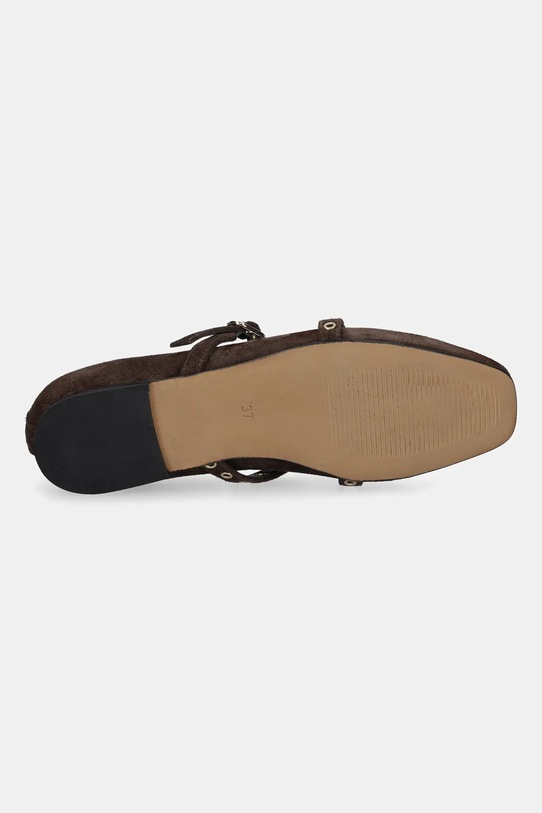 Answear.LAB baleriny zamszowe 7221-25 brązowy