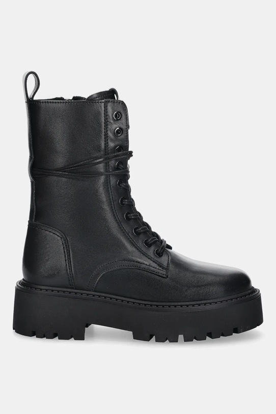 Answear.LAB bocanci de piele 8042-24 negru WA25