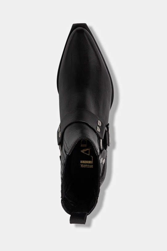 Answear.LAB sztyblety skórzane 24 FW 002 czarny