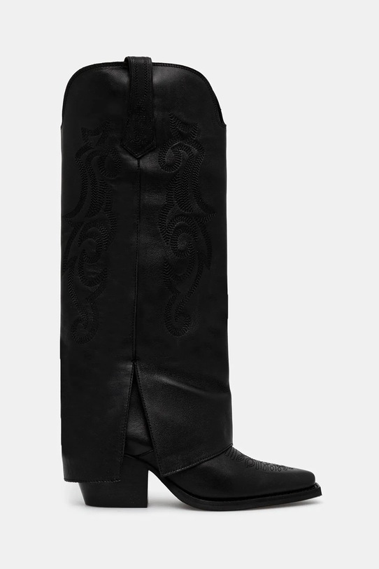 Answear.LAB kowbojki skórzane 24FW185 czarny WA25