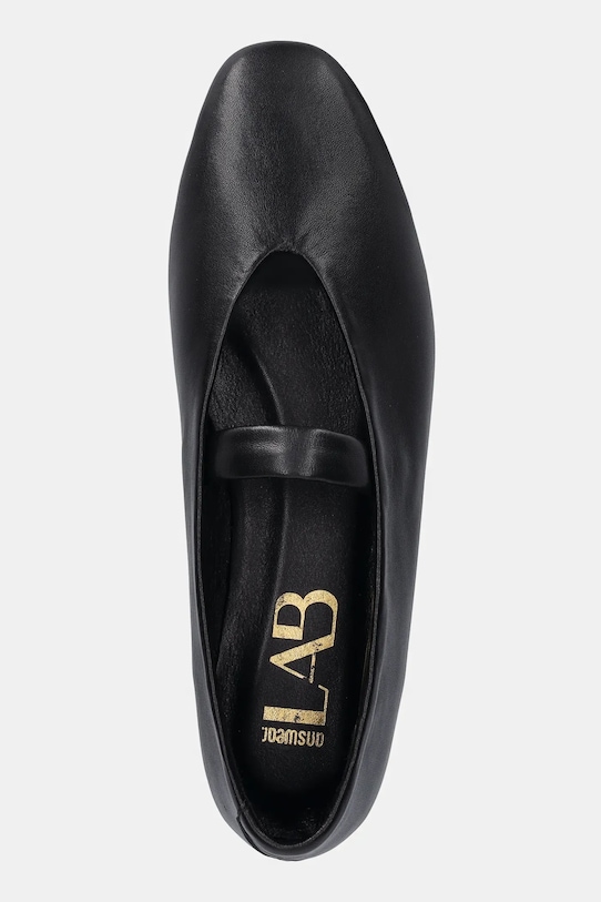 Шкіряні балетки Answear.LAB 3502-06 чорний