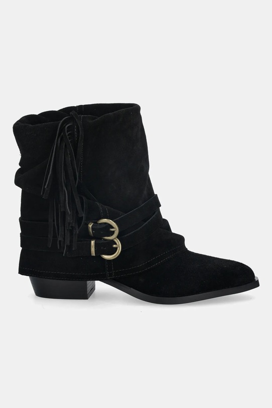 Answear.LAB botki zamszowe AN-XY25024-3188H-L czarny WA25