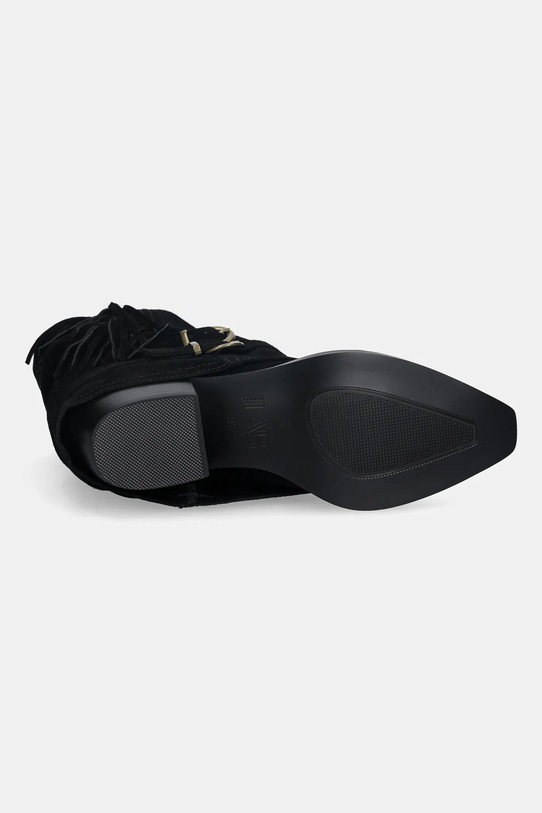 Answear.LAB botki zamszowe AN-XY25024-3188H-L czarny