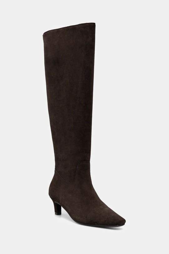 Велурени ботуши Answear.LAB AN-X24285-3007A-L кафяв WA25