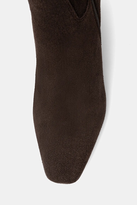 Велурени ботуши Answear.LAB AN-X24285-3007A-L кафяв