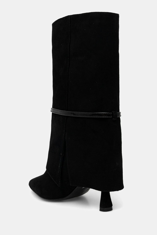 Obuwie Answear.LAB botki zamszowe AN-58629-621H-L czarny