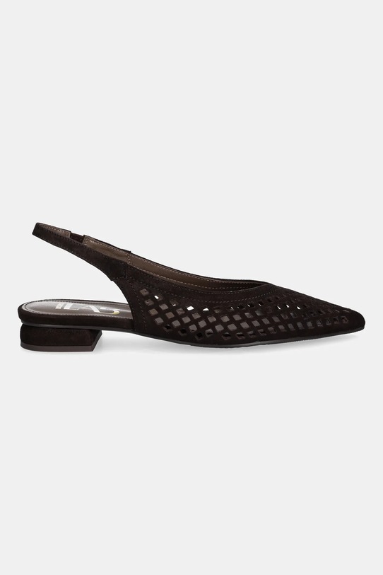 Answear.LAB baleriny zamszowe SH586132026A.hak brązowy WA25