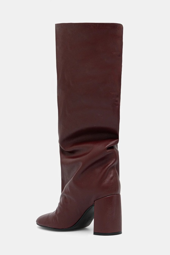 Answear.LAB kozaki skórzane bordowy LT1896-1602-3