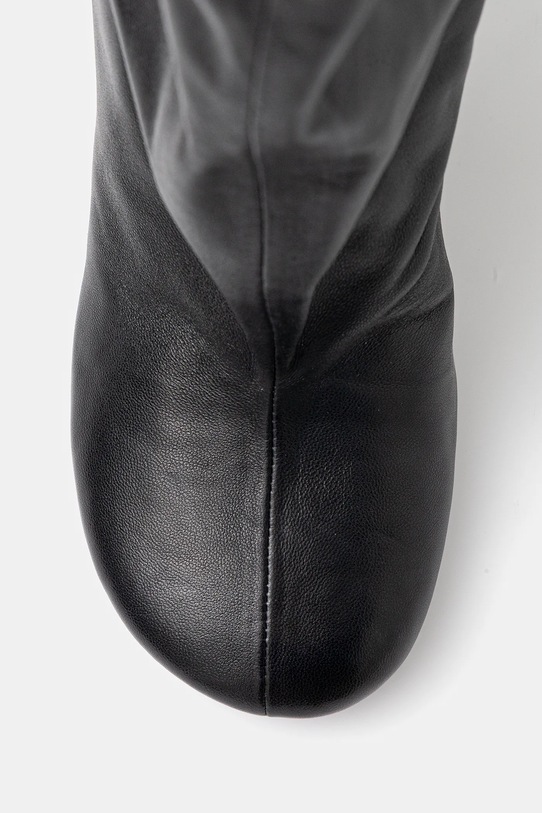 Answear.LAB kozaki skórzane czarny LT1896-1602-3