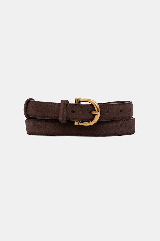 Answear.LAB curea din piele intoarsa maro 1251.cjk