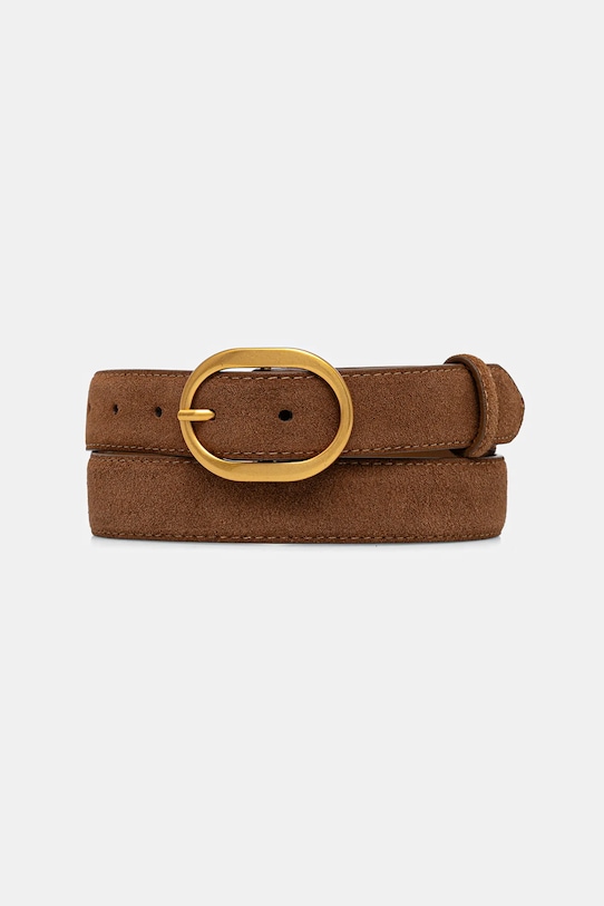 Answear.LAB pasek zamszowy brązowy 625.cjk